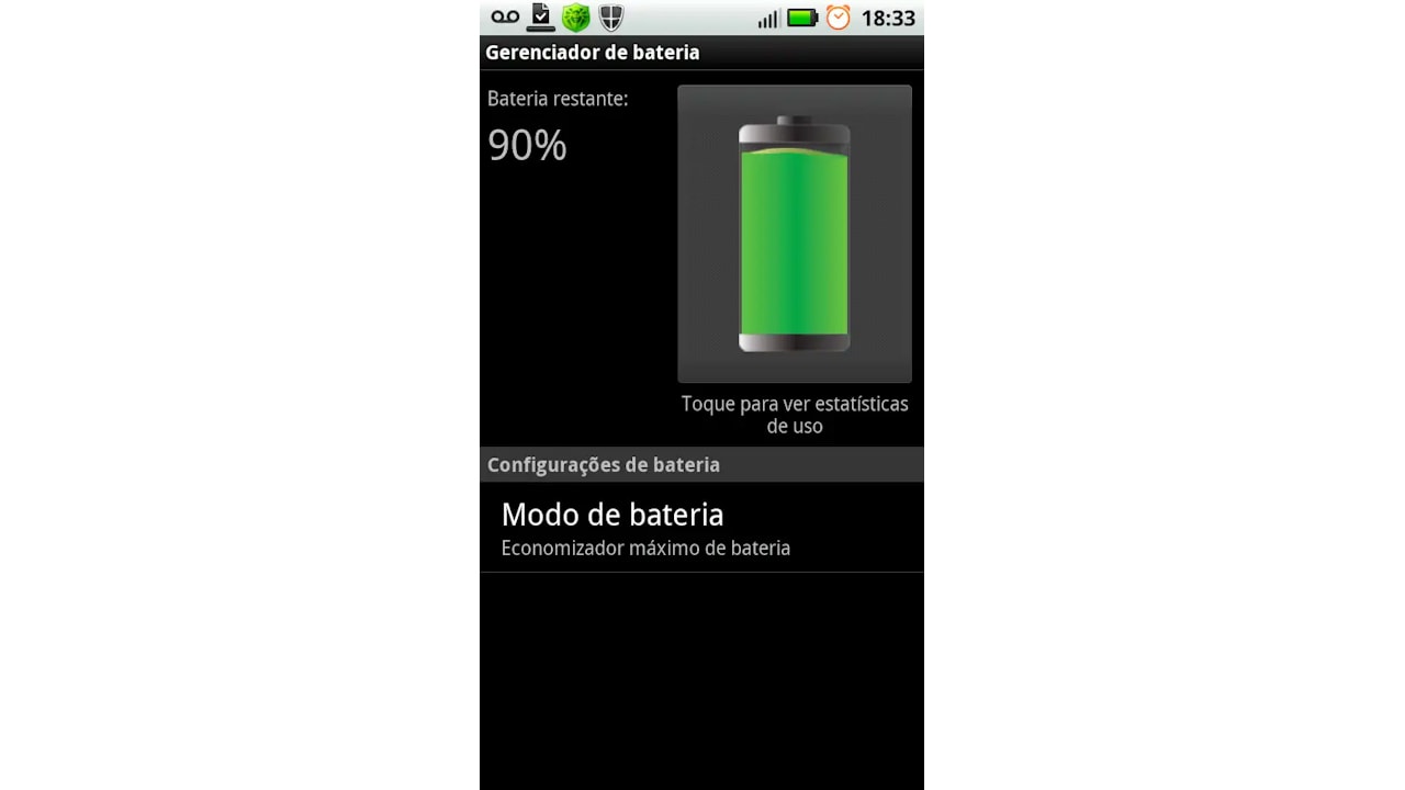 gerenciador de bateria