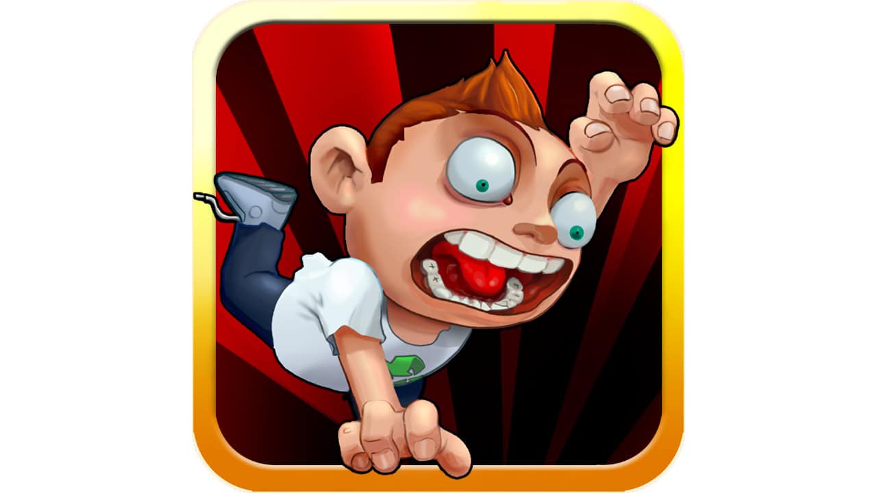 Falling Fred usa o sensor de movimento para te divertir