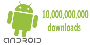 Android 10 bilhões de downloads