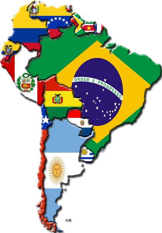 Banda larga América do Sul
