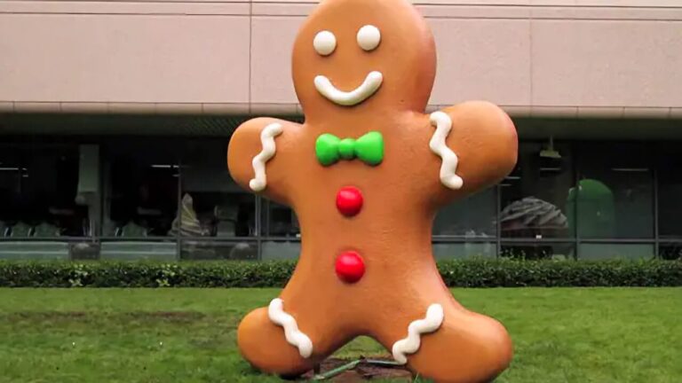 Android Gingerbread mascote