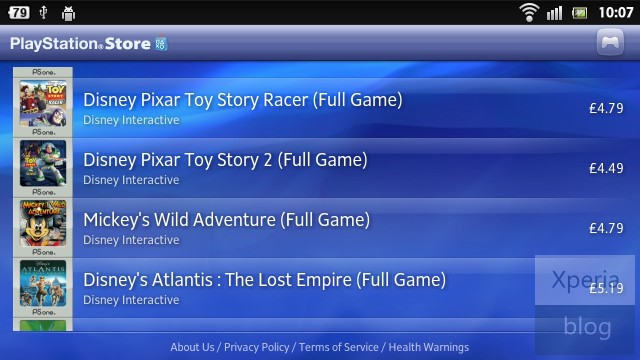 Playstation Store Android