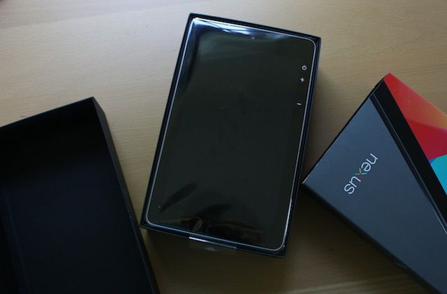 Nexus 7 caixa