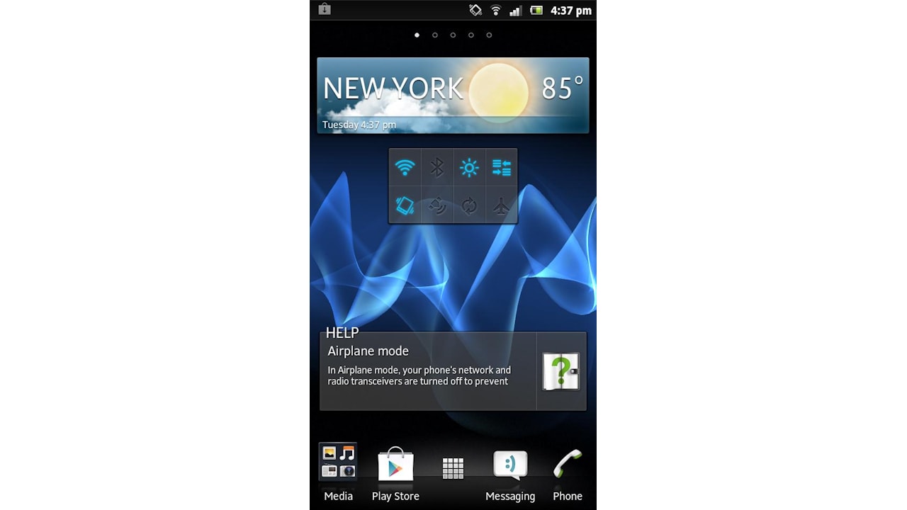 Alguns Sony Xperia P estão perdendo 5% da sua bateria por causa de um widget