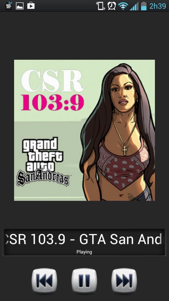 Aplicativo rádio GTA para Android