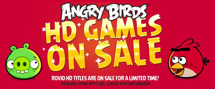 Angry Birds HD Promoção