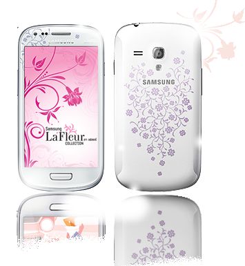 Galaxy S3 da coleção La Fleur especialmente para mulheres