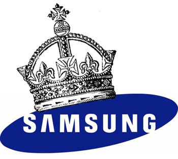Samsung logo coroa