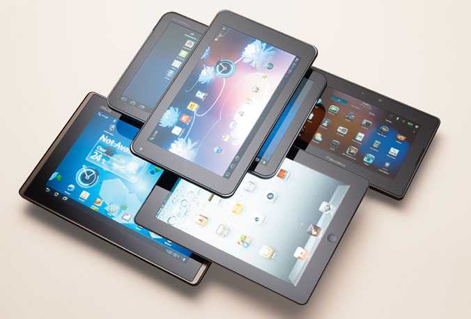 Vários tablets