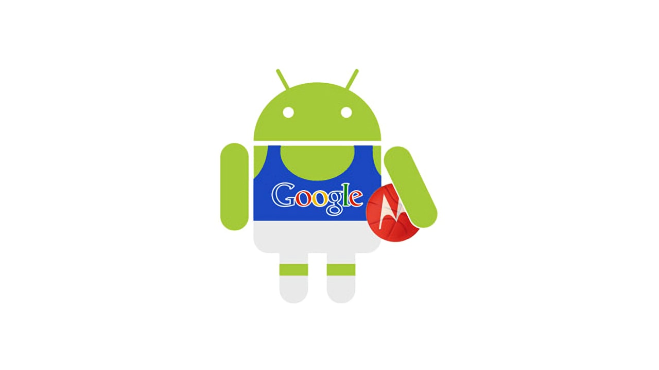 Google Motorola Android logo