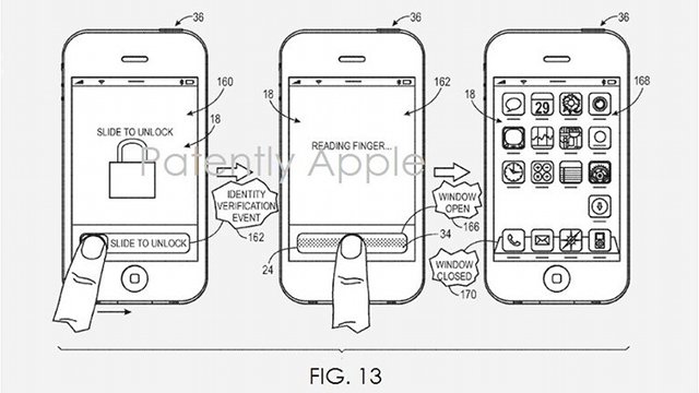 Patente da Apple Slide to Unlock