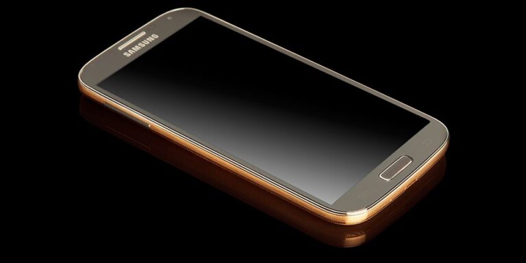 Samsung Galaxy S4 de ouro rosa