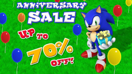 Promoção de aniversario Sonic Android