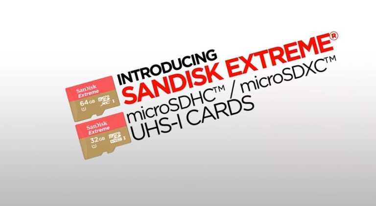 Cartão microSD Sandisk Extreme