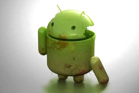 Android destruído