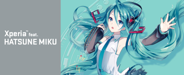 Xperia A versão Hatsune Miku
