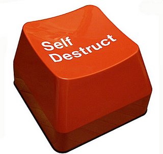 Botão de autodestruição