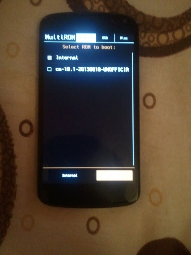 multiboot Nexus 4