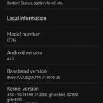 Xperia S atualização 6.2.B.1.96 Android 4.1.2