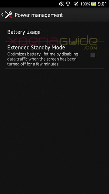 Xperia S atualização 6.2.B.1.96 Android 4.1.2 modo bateria stamina