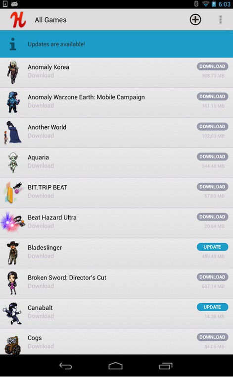 Aplicativo Humble Bundle em versão beta está disponível para Android