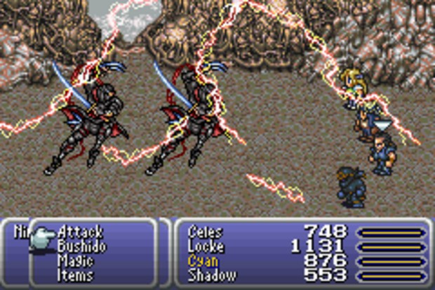 Final Fantasy 6 batalha