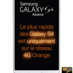 Samsung Galaxy S4 Advance Orange France