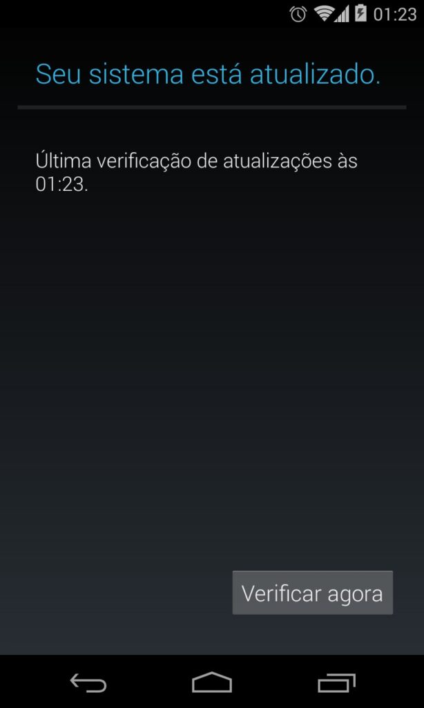 Atualizado Nexus 4