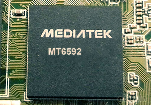 MediaTek MT6592 que é o primeiro processador realmente de 8 núcleos