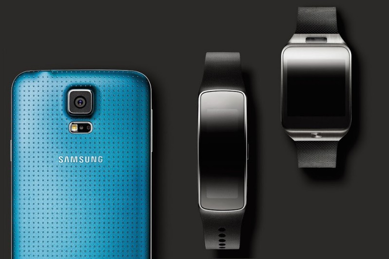 Samsung Galaxy S5, Gear 2 e Gear Fit