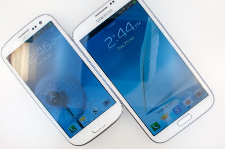 Galaxy S3 e Galaxy Note 2