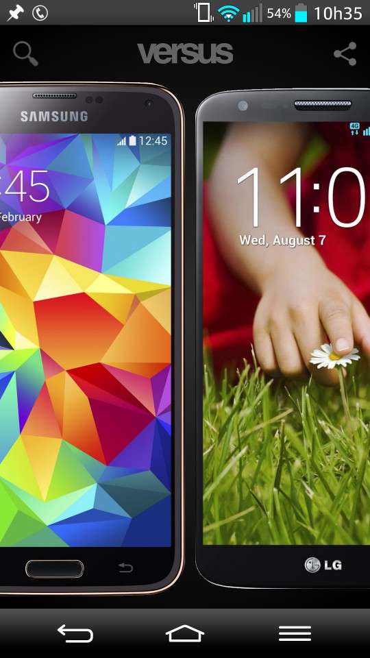 Aplicativo Versus chega ao Android para você comparar dois smartphone em qualquer lugar