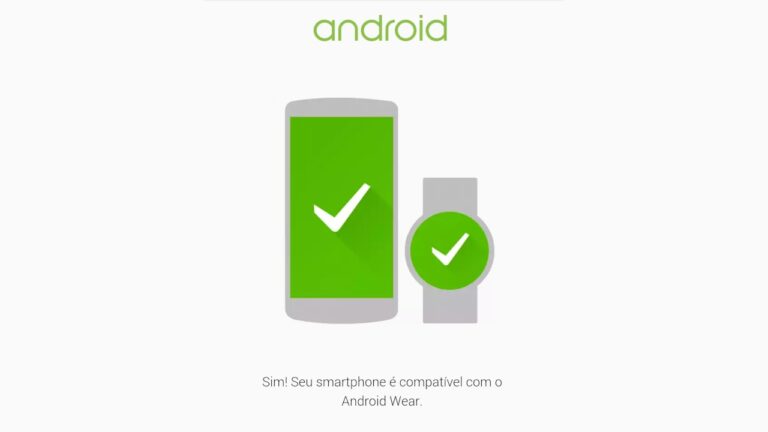 Android Wear compatibilidade