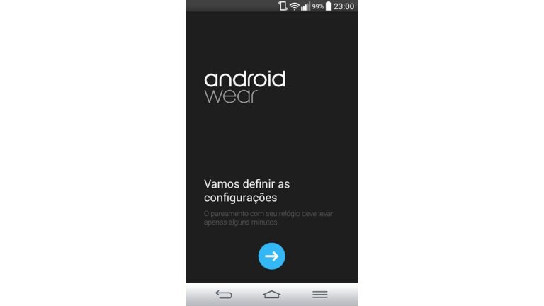 Aplicativo Android Wear