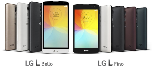 LG anuncia L Fino e L Bello ambos com o visual do LG G3