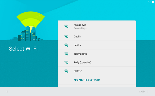 Android 5.0 Lollipop Wi-Fi