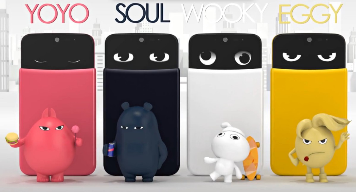 Na Coréia LG lança linha AKA smartphones com expressões faciais
