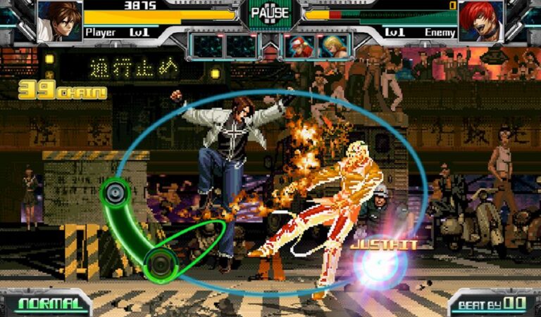 jogo The Rhythm of Fighters de Android