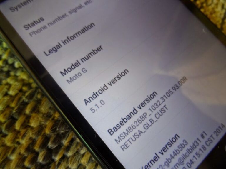 Android 5.1 Lollipop no Moto G 2013 dual-chip