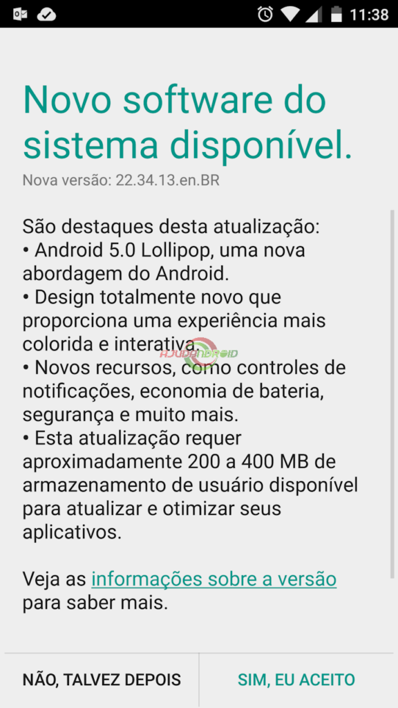 Moto Maxx Android 5.0.2