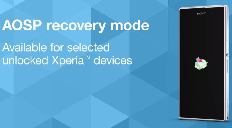 Bootloader Recovery Sony