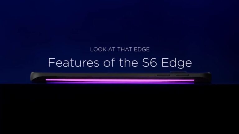 Galaxy S6 Edge borda ligada