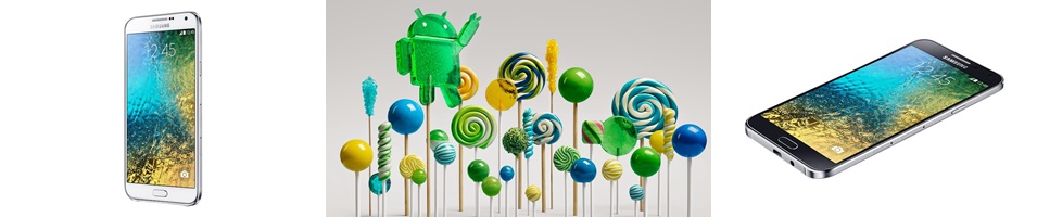Samsung Galaxy E5 e E7 receberão o Android 5.0 Lollipop no terceiro trimestre