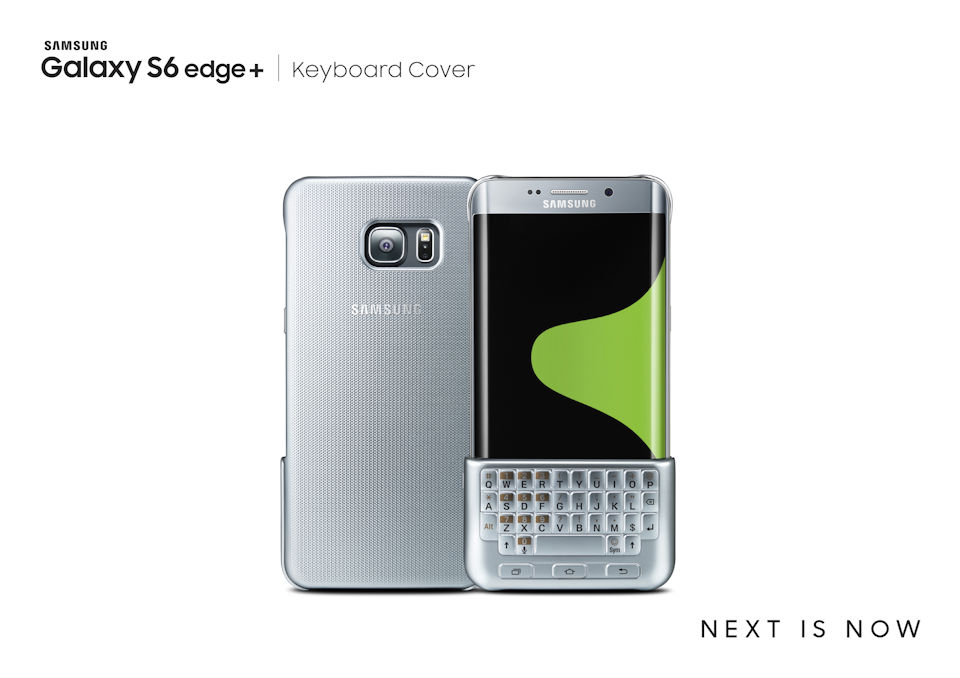 Capa teclado Galaxy S6 Edge +