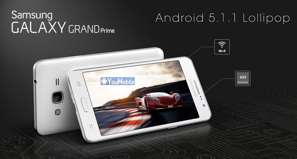 Galaxy Gran Prime começa a ser atualizado para o Android 5.1.1 Lollipop