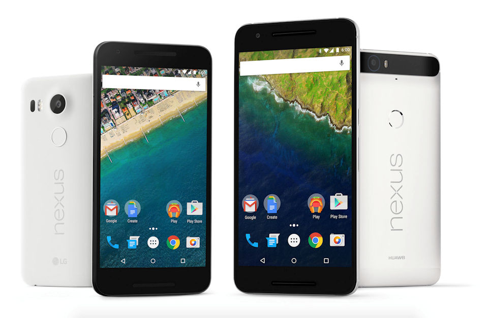 Nexus 5X e Nexus 6P