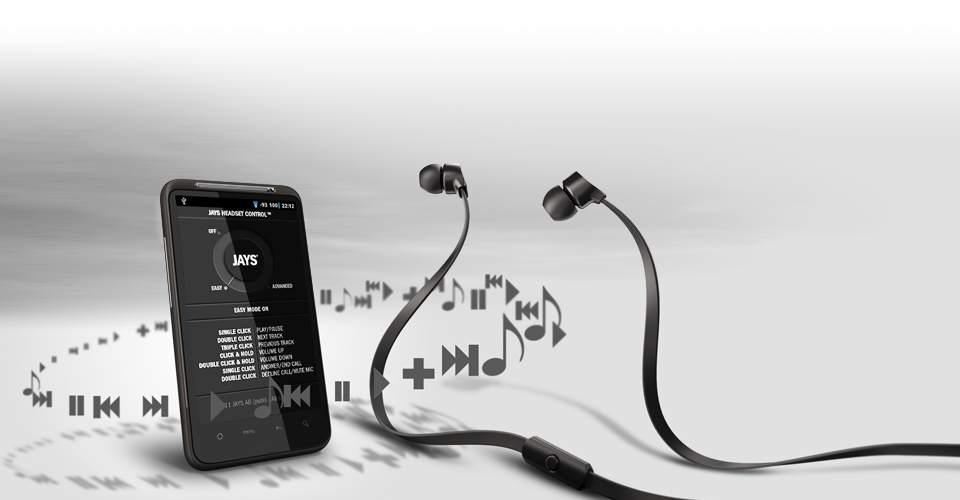 Android fone de ouvido