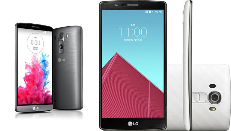 LG G3 e LG G4