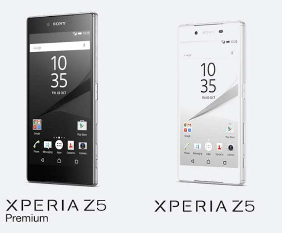 Xperia Z5 e Xperia Z5 Premium