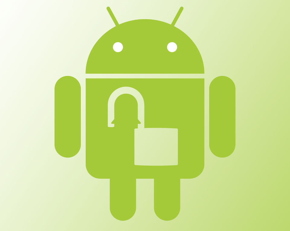 Android cadeado aberto